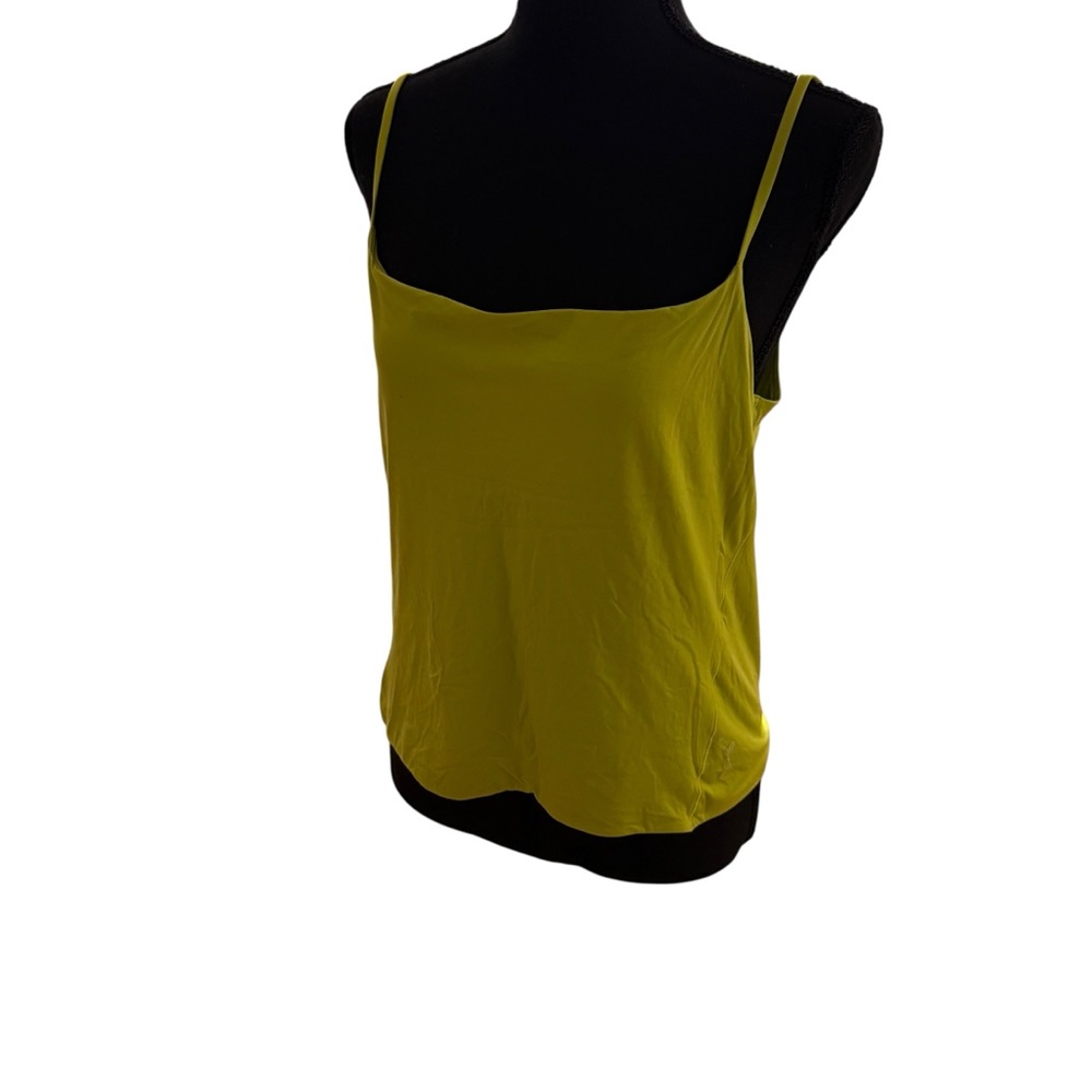 Lululemon Wundermost Ultra-Soft Nulu Spaghetti-Strap Cami Tank Top  Yellow